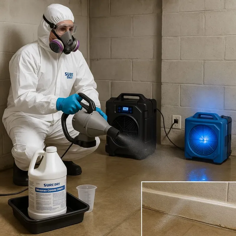 Sanitization and Odor Removal process in East Hartford, CT