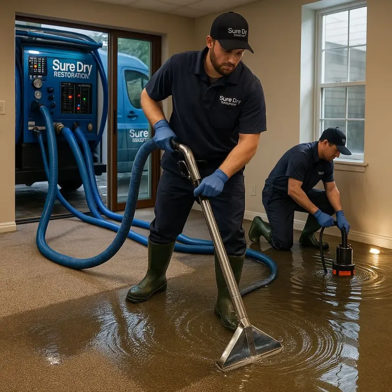 Water Extraction and Removal process in East Hartford, CT